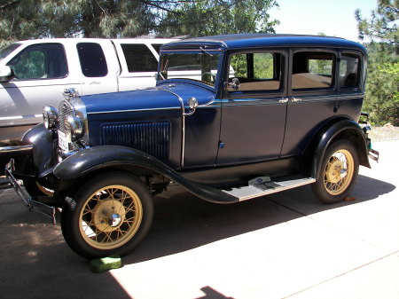 My 1931 Ford before the Hot Rodding began