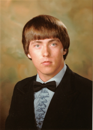 high school portrait - 1980