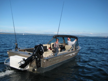 Fishing in the sound