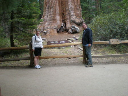 Susanne and I in Sequoia National Park in 2007