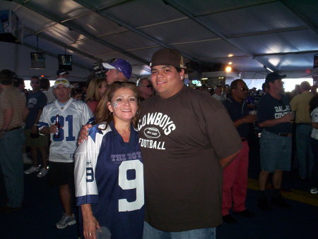 At a Dallas Cowboys Game