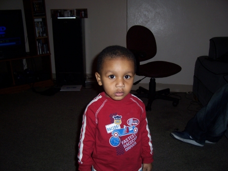 My oldest grandson Chauncey jr