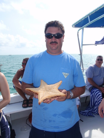 Tony having fun in Grand Cayman