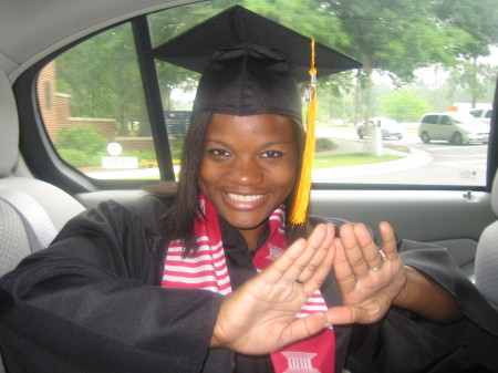 Excited College/Delta Sigma Theta Graduate