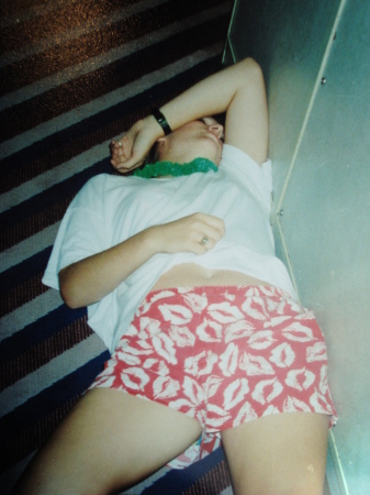 hahaha...passed out!! 93