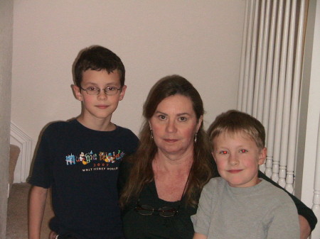 Myself and Grandsons 2008