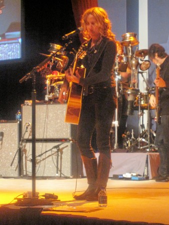 Sheryl Crow performed at the Inaugural Ball