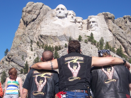ME AND THE BOYZ AT MT RUSHMORE