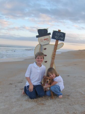 Garrett and Julia with "Rollo"