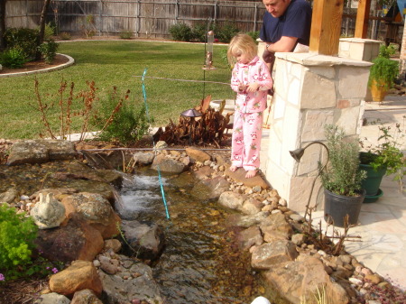 Granddaughter discovers fishing