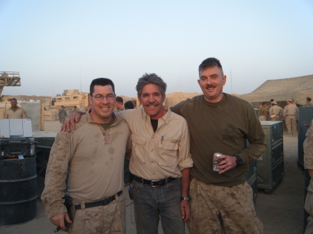 With Geraldo in Afghanistan