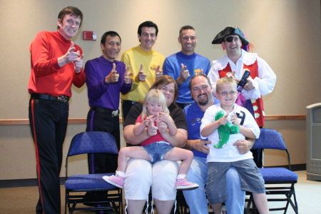 Meeting the Wiggles!