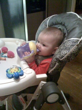 Sippy cup time!