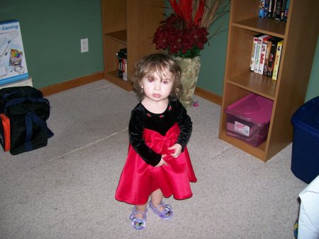 ALIZA IN HER FAVORITE DRESS