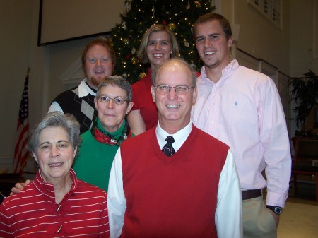 The Beale family on Christmas Eve