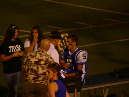 Jacob's (seated) 1st Concussion