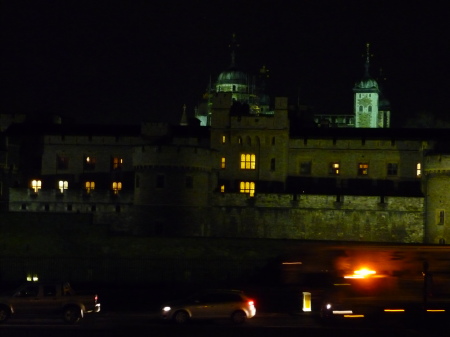 Tower of London at night