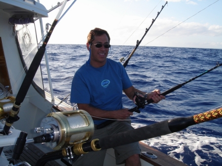 Black Marlin fishing in Maui