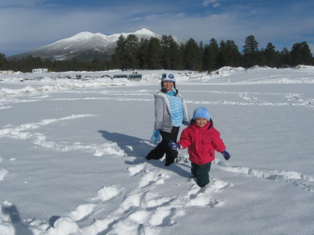 Christmas Eve snow