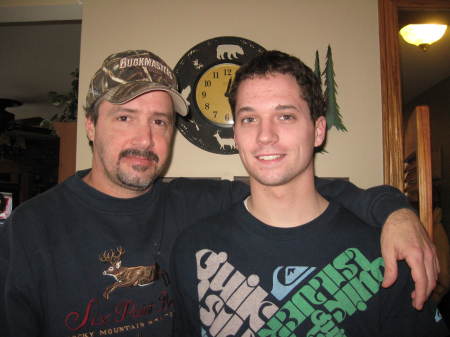 My brother Robbie and his son Jake
