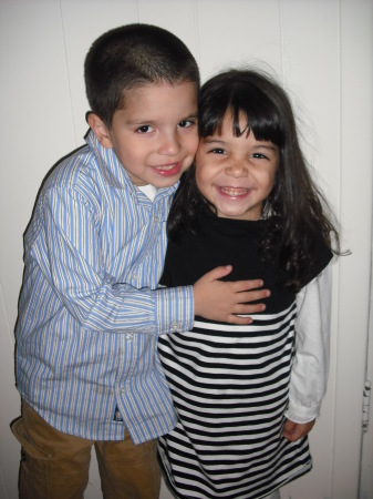 My grandchildren, Thanksgiving 2008