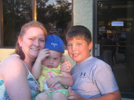 Me, Madison and Tyson  July 2008