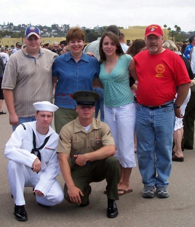 Josh's USMC graduation