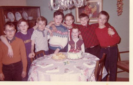 My birthday party early 1960's