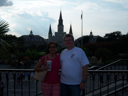 Donna and I back in New Orleans