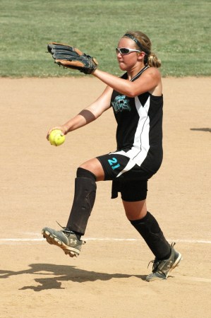 Emilee Pitching.