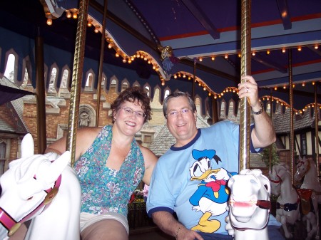 Me And Hubby At Disneyland:)