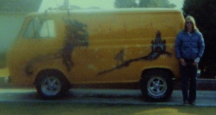 russ and his van 1980