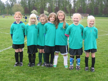 Morgan's soccer team