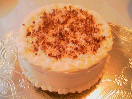 Italian Cream Cheese Cake