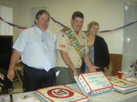 Jarrett's Eagle Scout Banquet