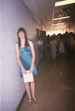 Grandaughter's eighth grade graduation