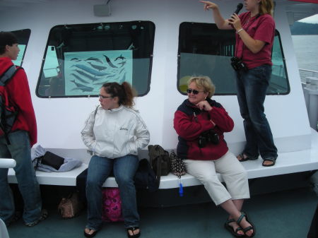 Whit and I on a whale watch