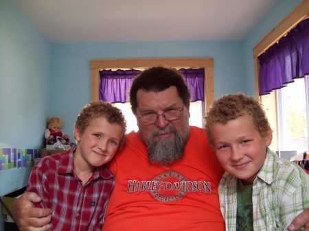 Me and my grandsons