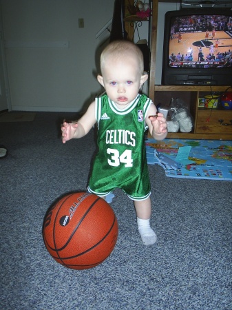 Liam and basketball