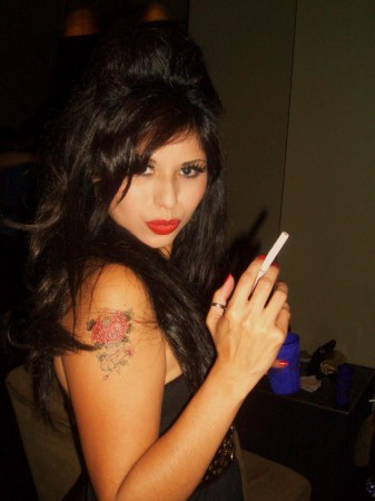 Martina as Amy Winehouse