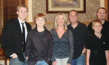 My family at Thanksgiving 2008