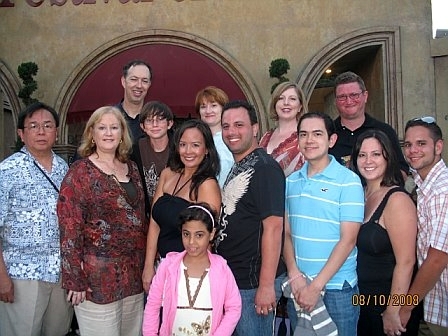 The Leask & Capitulo Family in California, '08