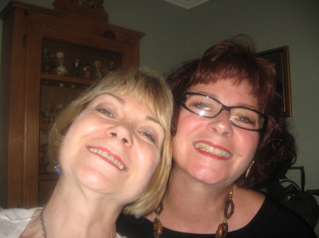 My sister Marion and me, 9/2008