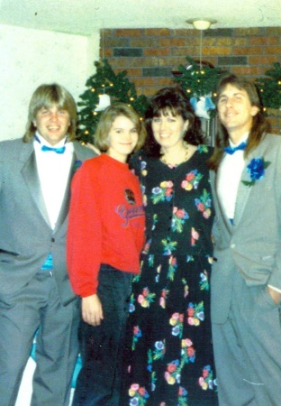 Jeff, Deanna, Me, and Buzzy's wedding to liz!