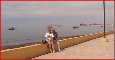 Jim & I overlooking the Sea of Cortez...