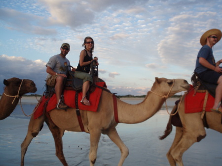 Riding a Camel In Australia