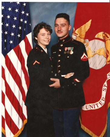 Marine Corps Ball in 1993