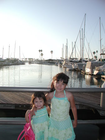 Gabi and Elsa in Long Beach