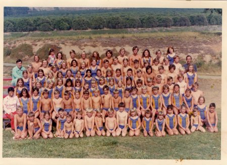Grand Terrace Swim Team during the 1970's