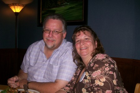 Tim and wife of 26 years Janine